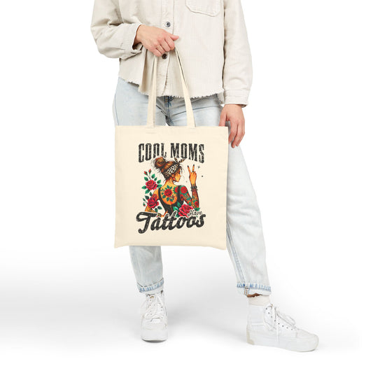 Cool Moms Have Tattoos Tote