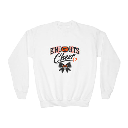 Girls Gonzales Knights Cheer Sweatshirt