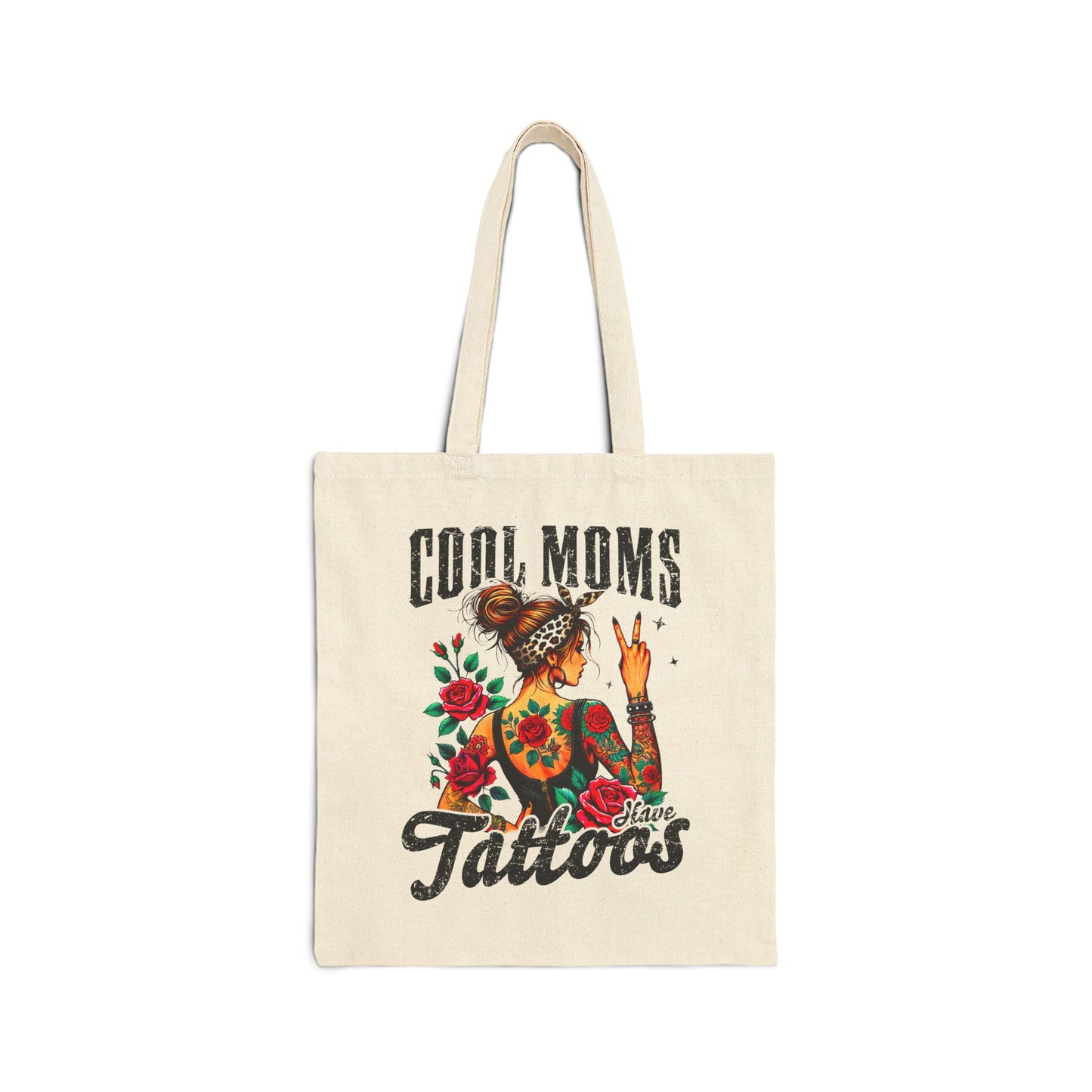 Cool Moms Have Tattoos Tote