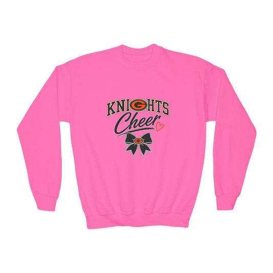Girls Gonzales Knights Cheer Sweatshirt