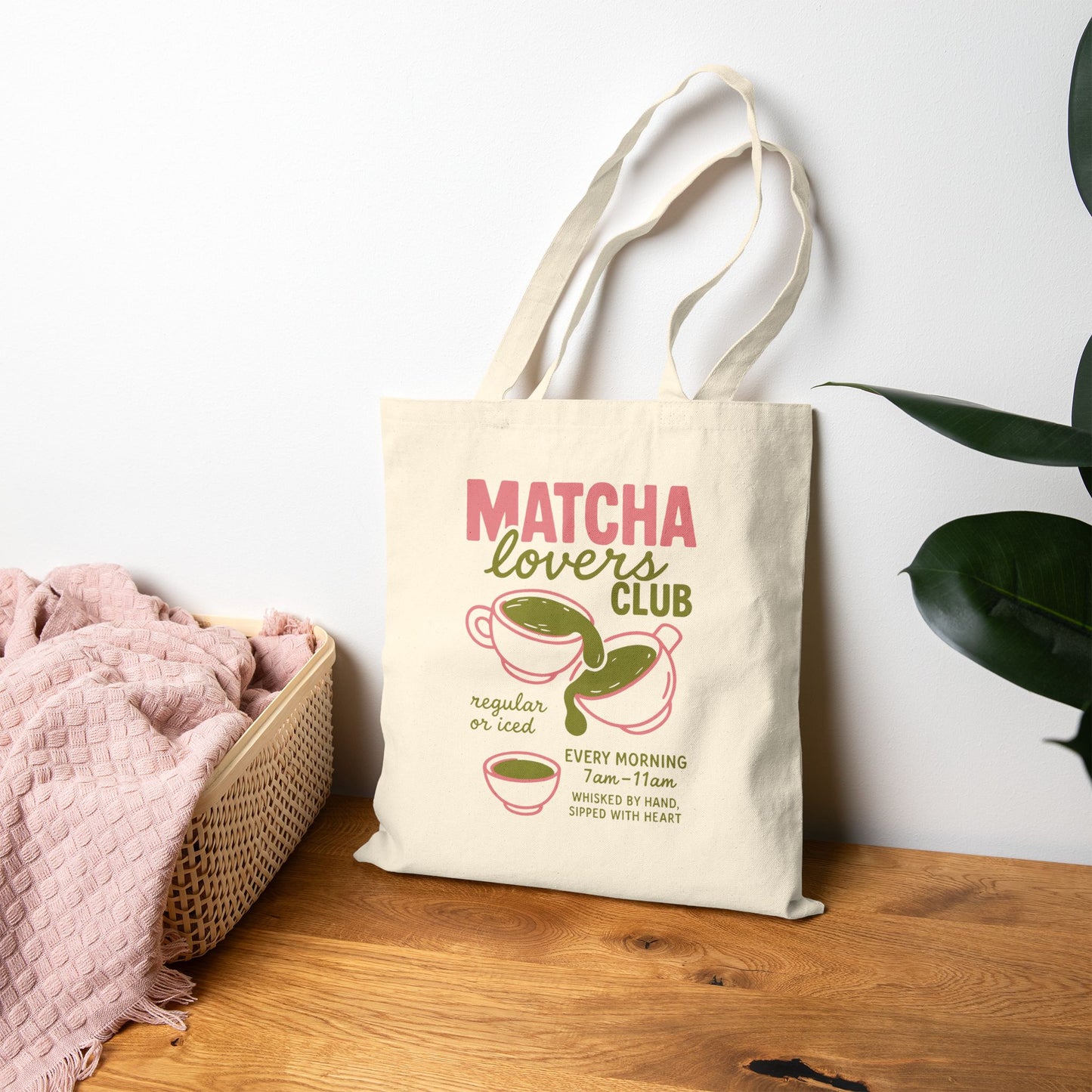 Matcha Club Vibes Tote