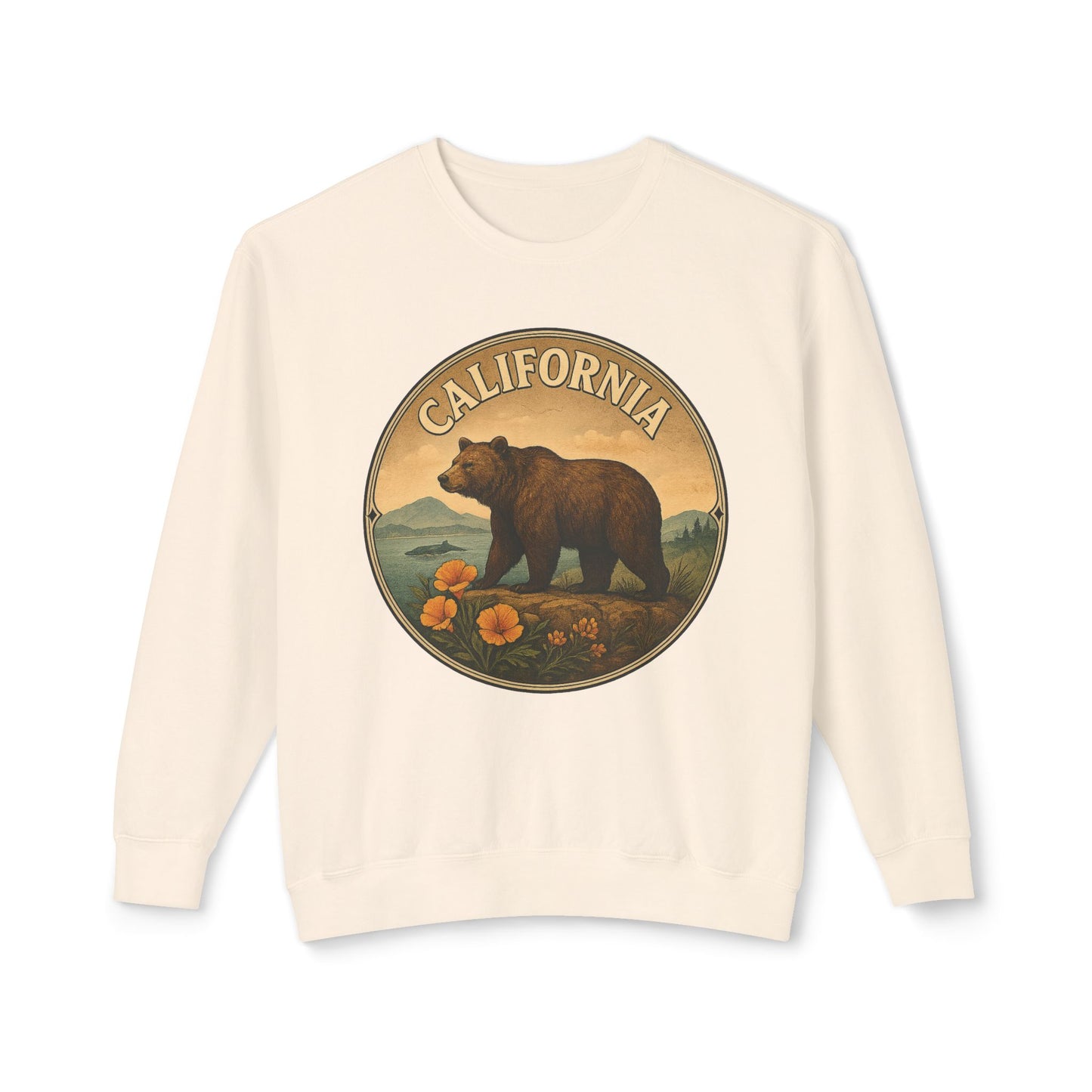 Golden State Bear Vibes Unisex Sweater