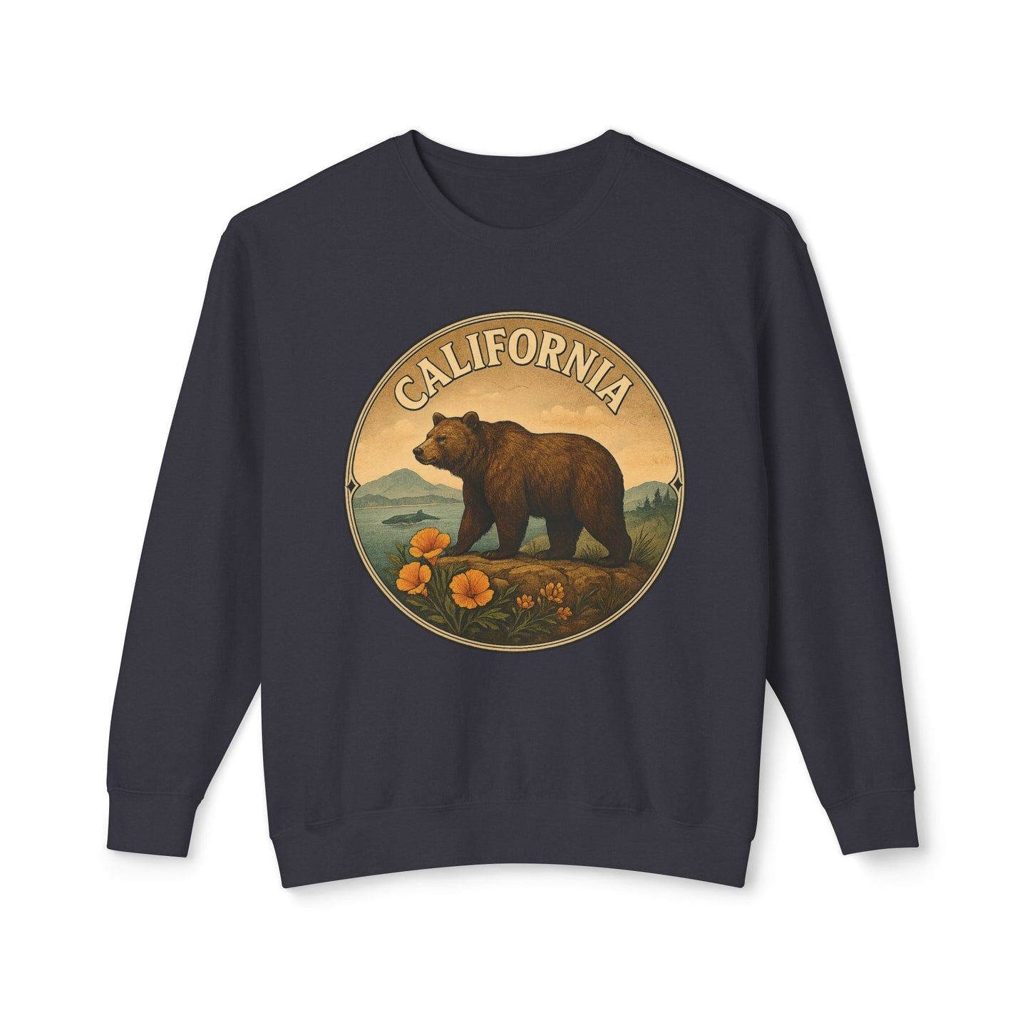 Golden State Bear Vibes Unisex Sweater