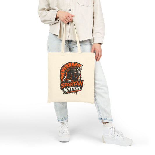 Gonzales Spartans Drip Tote Bag