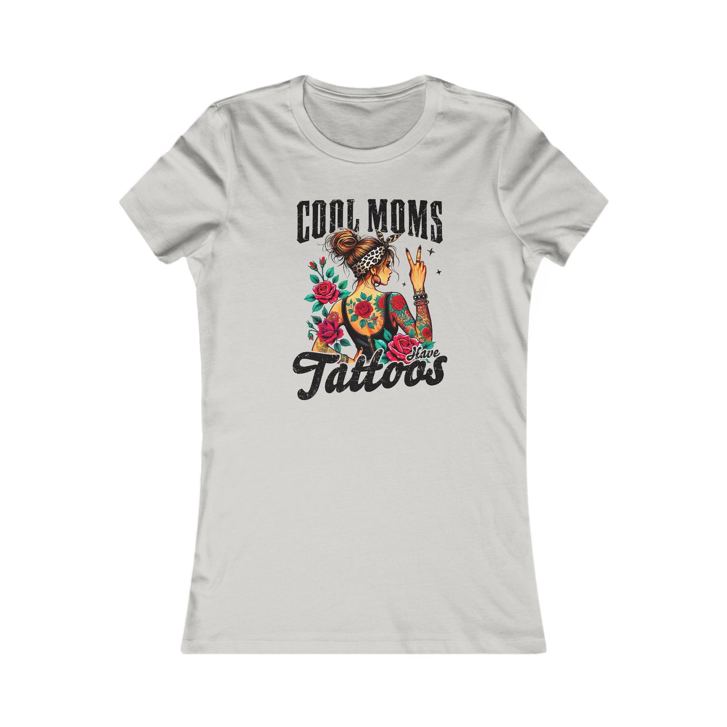 Cool Moms Have Tattoos Tee