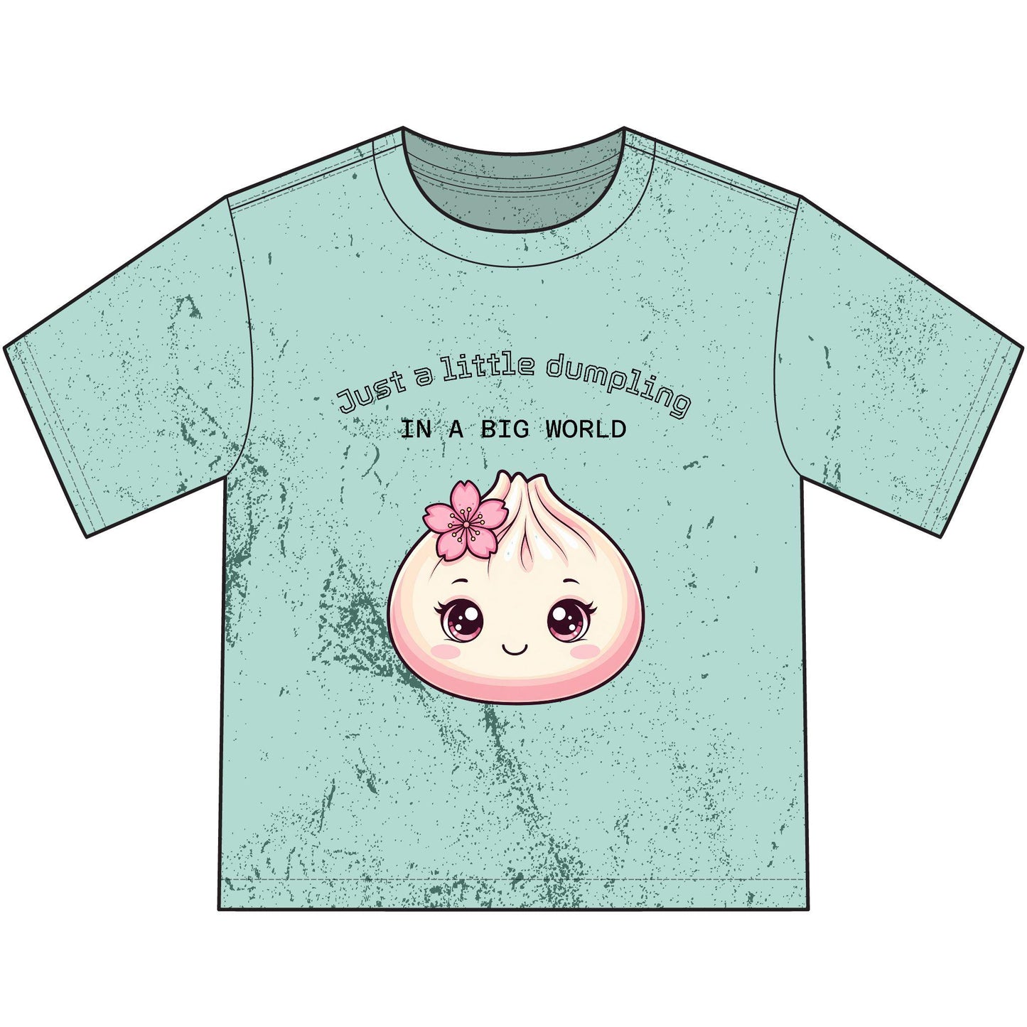 Girls Color Blast Dumpling T-Shirt
